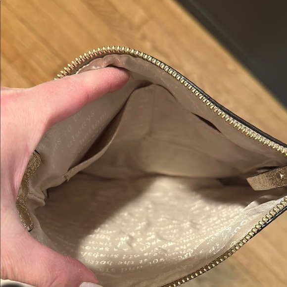 Kate Spade Gold Crossbody Bag with Dustbag - Picture 4 of 8